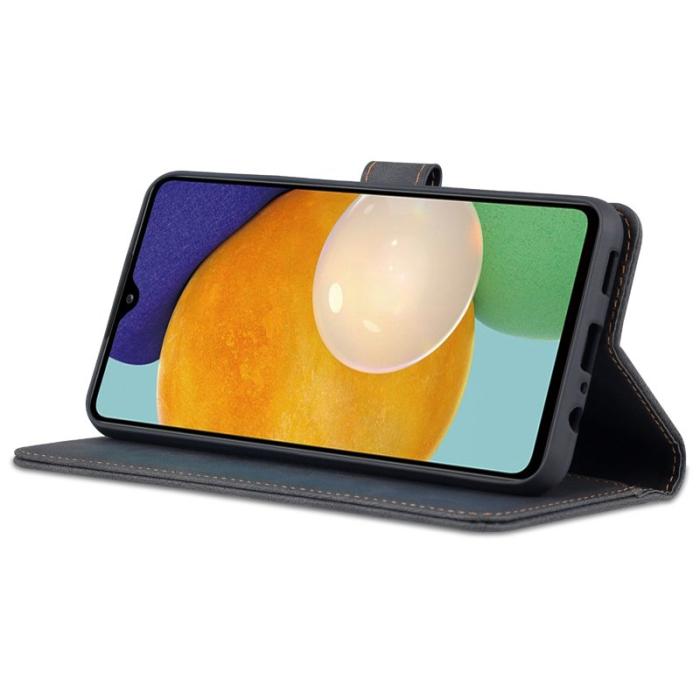 AZNS - AZNS Samsung Galaxy A14 5G Fodral PU Läder - Svart