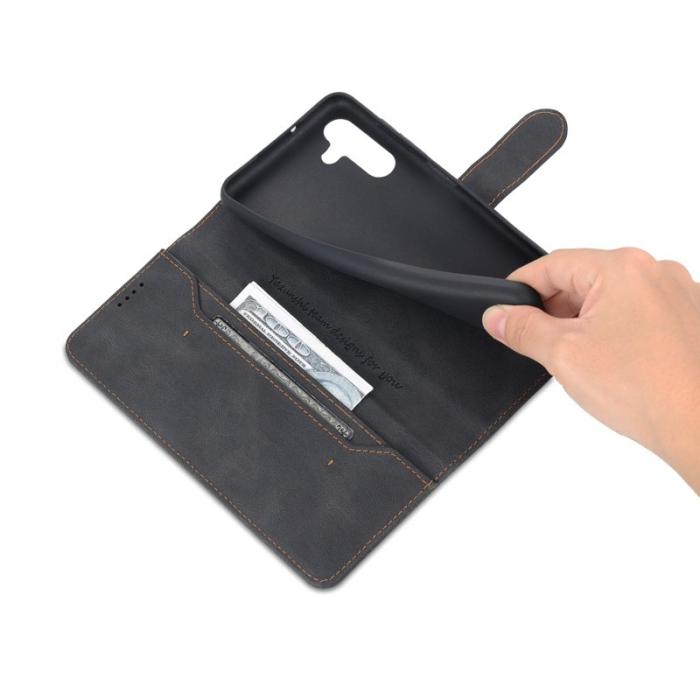 AZNS - AZNS Samsung Galaxy A14 5G Fodral PU Läder - Svart