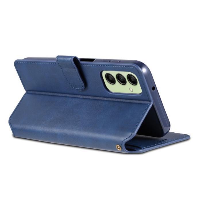 AZNS - AZNS Samsung Galaxy A14 Plånboksfodral Konstläder - Blå