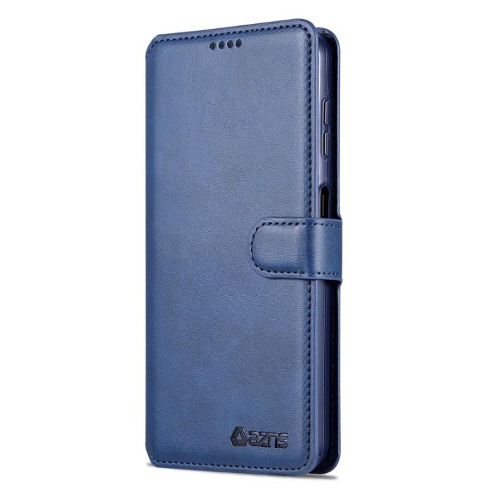 AZNS - AZNS Samsung Galaxy A14 Plånboksfodral Konstläder - Blå