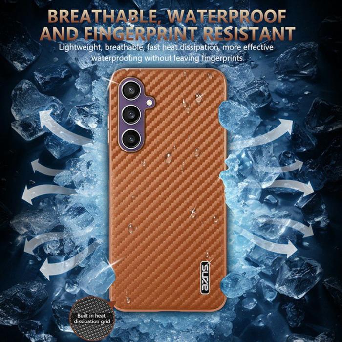 AZNS - AZNS Samsung Galaxy A16 5G Fodral PU + TPU - Grön