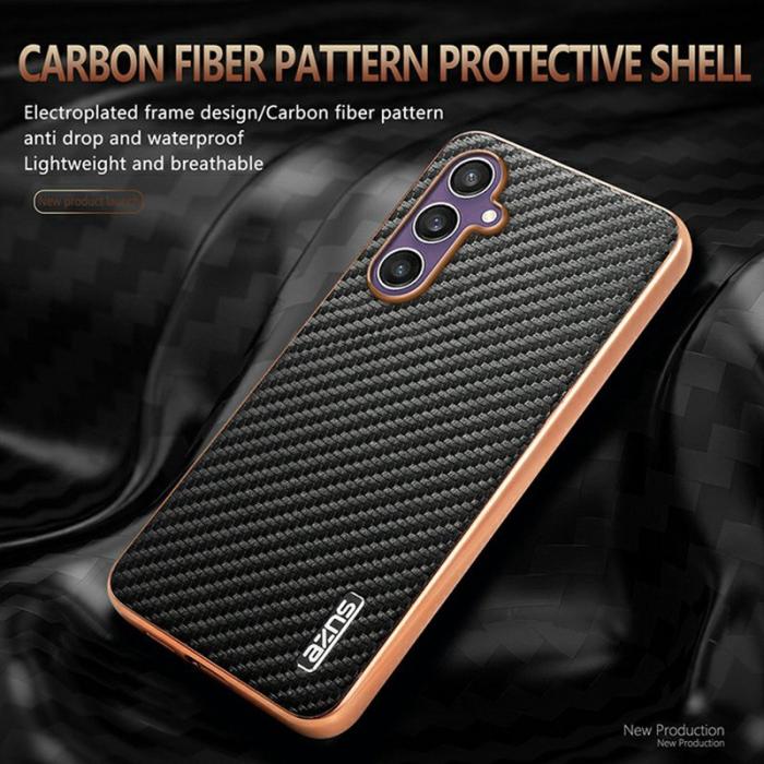 AZNS - AZNS Samsung Galaxy A16 5G Fodral PU + TPU - Svart