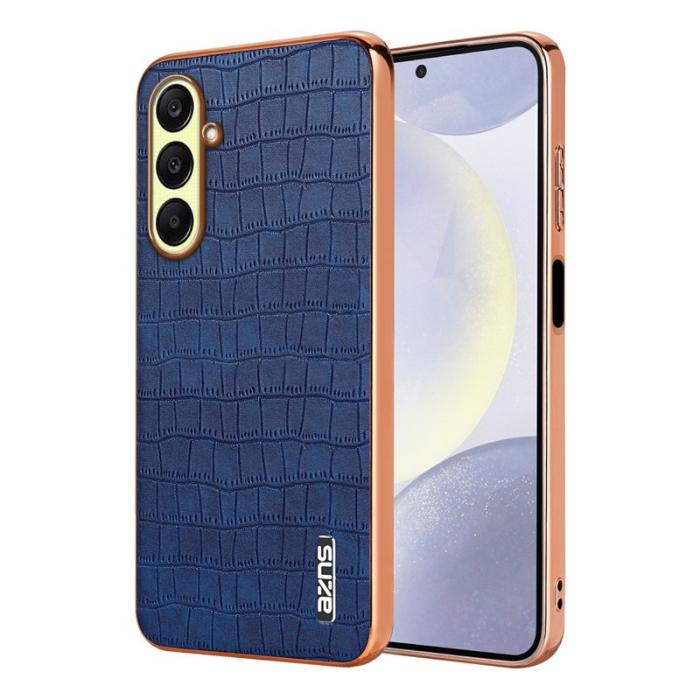 AZNS - AZNS Samsung Galaxy A17 5G Fodral Electroplating PU + TPU - Blå