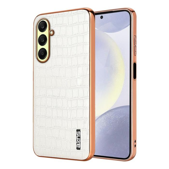 AZNS - AZNS Samsung Galaxy A17 5G Fodral Electroplating PU + TPU - Vit