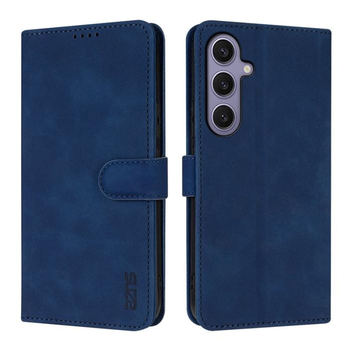 AZNS - AZNS Samsung Galaxy A17 Fodral PU Läder Plånbok - Blå