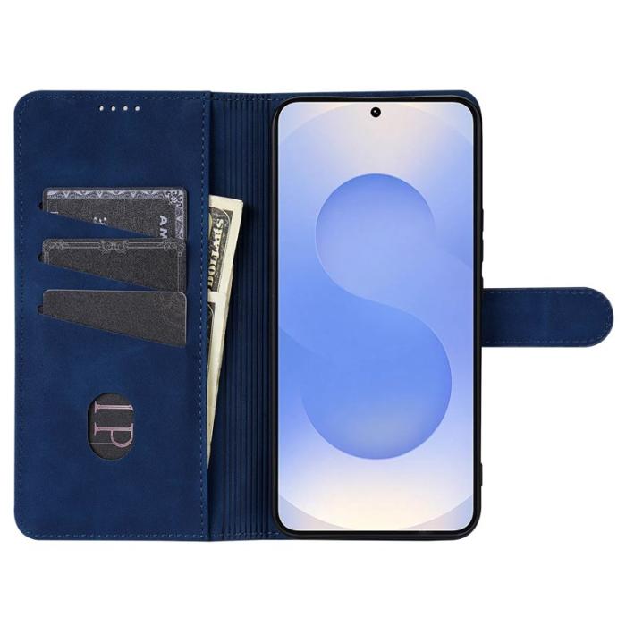 AZNS - AZNS Samsung Galaxy A17 Fodral PU Läder Plånbok - Blå