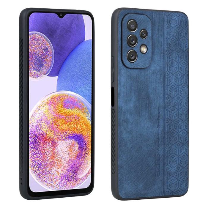 AZNS - AZNS Samsung Galaxy A23 Fodral PU Läder - Blå