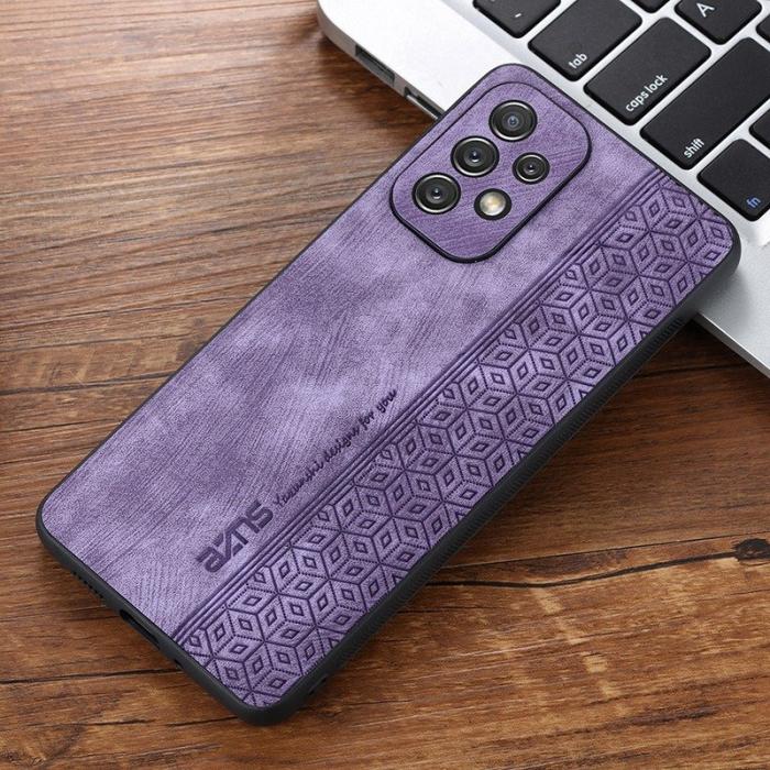 AZNS - AZNS Samsung Galaxy A23 Fodral KonstLäder - Lila