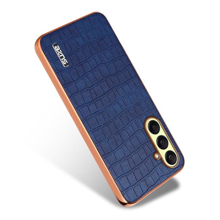 AZNS - AZNS Samsung Galaxy A26 5G Fodral Electroplating PU+TPU - Blå