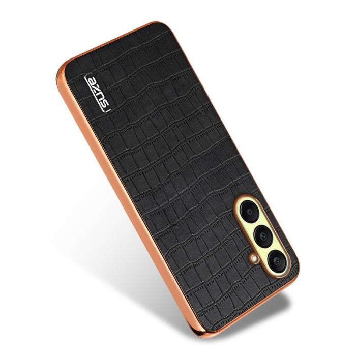 AZNS - AZNS Samsung Galaxy A26 5G Fodral Electroplating PU+TPU - Svart