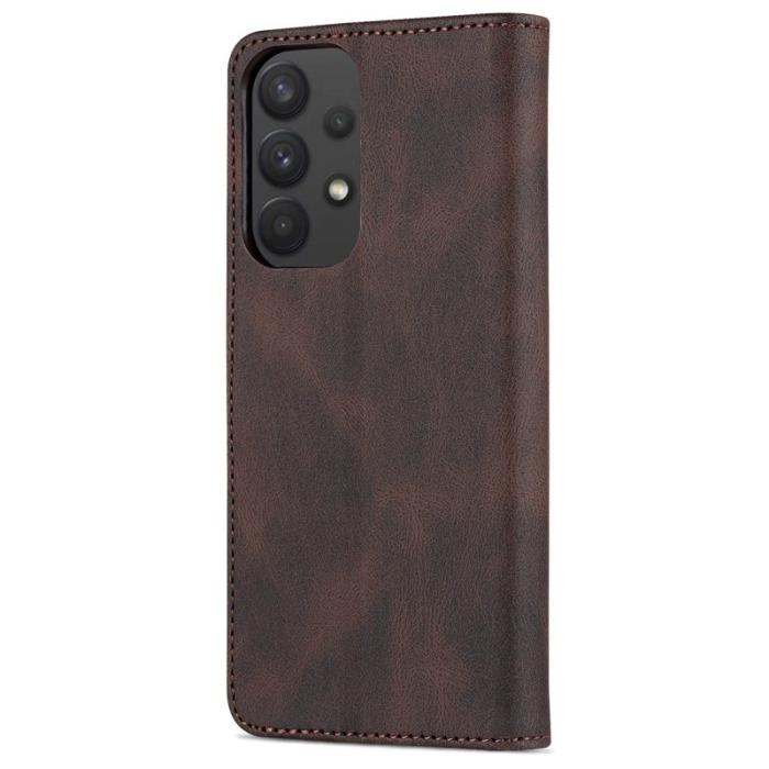 AZNS - AZNS Samsung Galaxy A33 5G Fodral i PU-läder - Brun