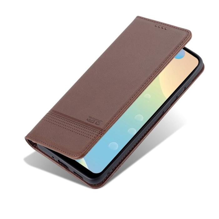 AZNS - AZNS Samsung Galaxy A33 5G Fodral PU Läder - Kaffe