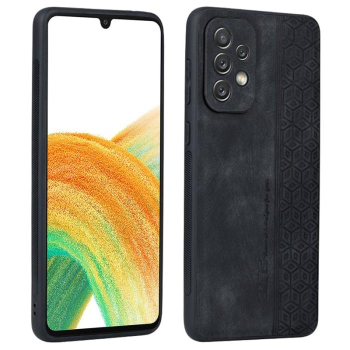 AZNS - AZNS Samsung Galaxy A33 5G Fodral - PU läder - Svart
