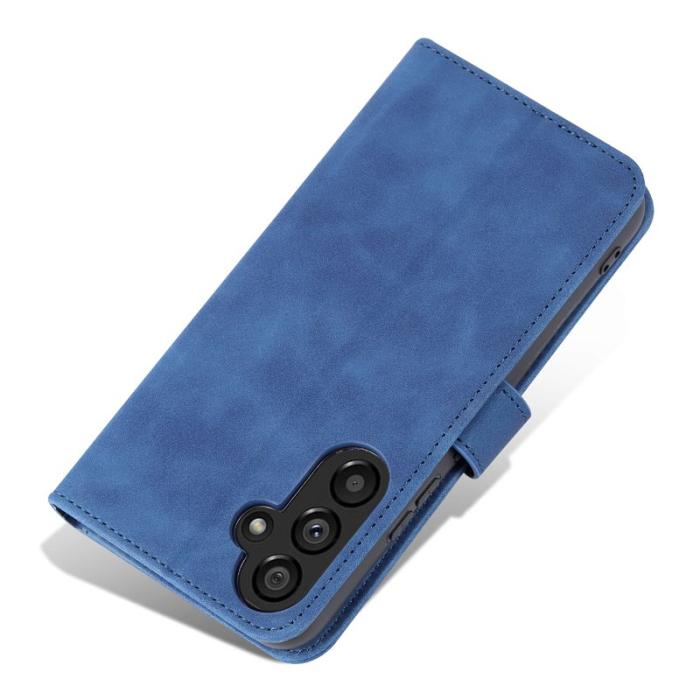 AZNS - AZNS Samsung Galaxy A34 5G Fodral Äkta läder - Blå