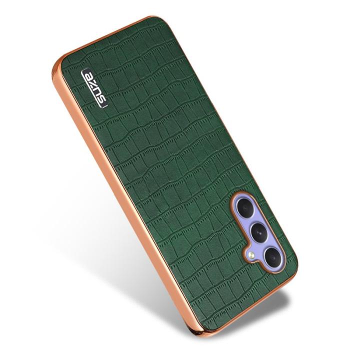 AZNS - AZNS Samsung Galaxy A35 5G Fodral Anti-Drop PU+TPU - Grön