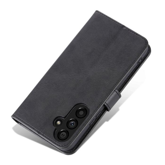 AZNS - AZNS Samsung Galaxy A35 5G Fodral i Äkta läder - Svart