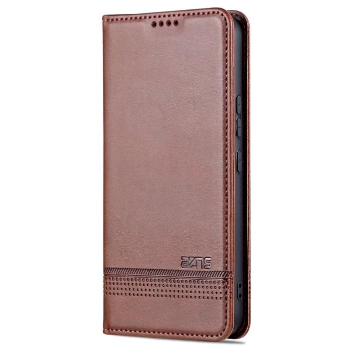 AZNS - AZNS Samsung Galaxy A35 5G Fodral - PU Läder - Kaffe