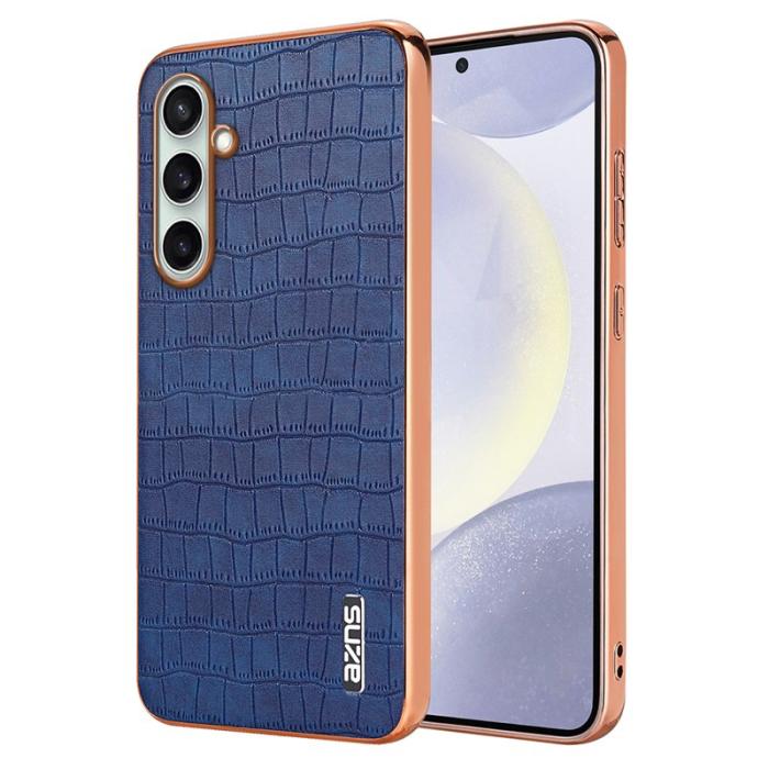 AZNS - AZNS Samsung Galaxy A36 5G Fodral - Electroplating PU+TPU - Blå