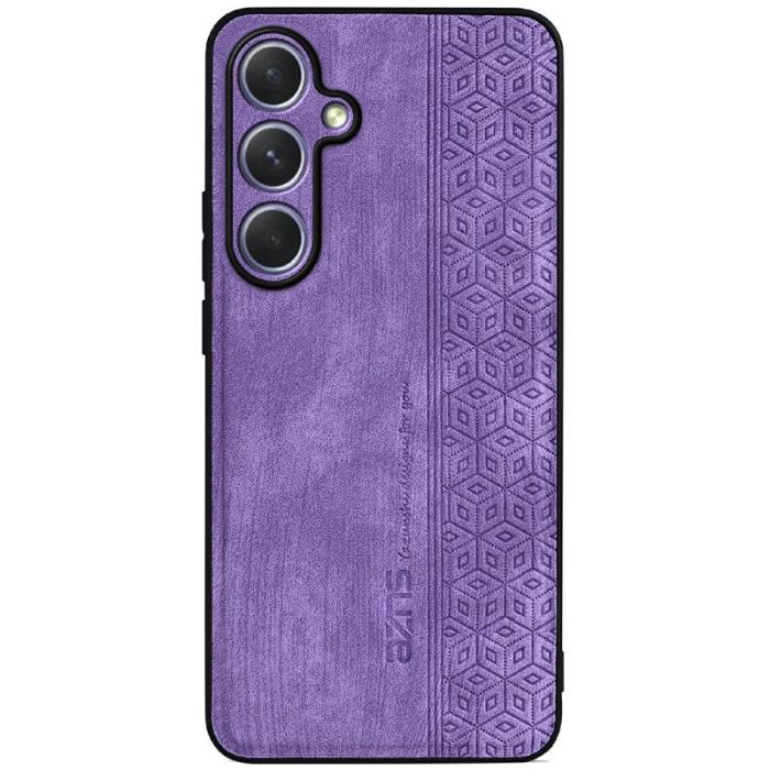 AZNS - AZNS Samsung Galaxy A36 5G Fodral PU Läder - Lila