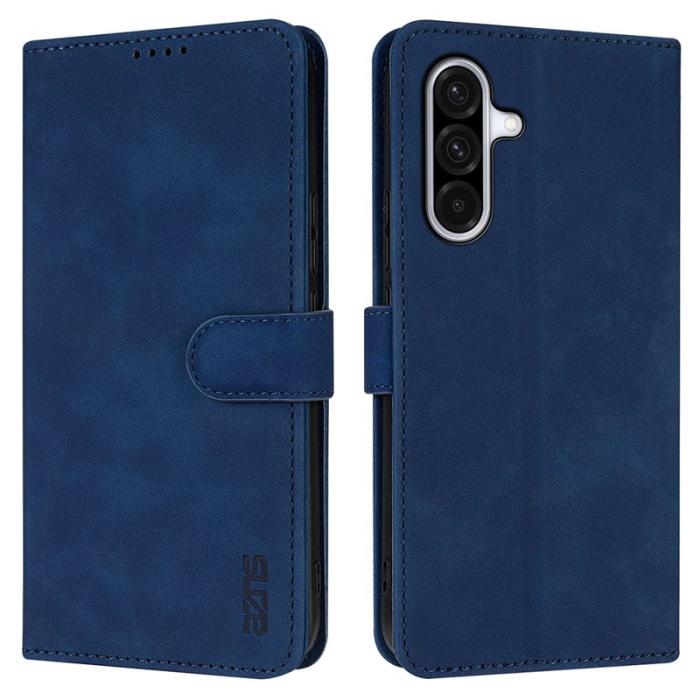 AZNS - AZNS Samsung Galaxy A36 5G Fodral PU Läder Plånboksfodral - Blå