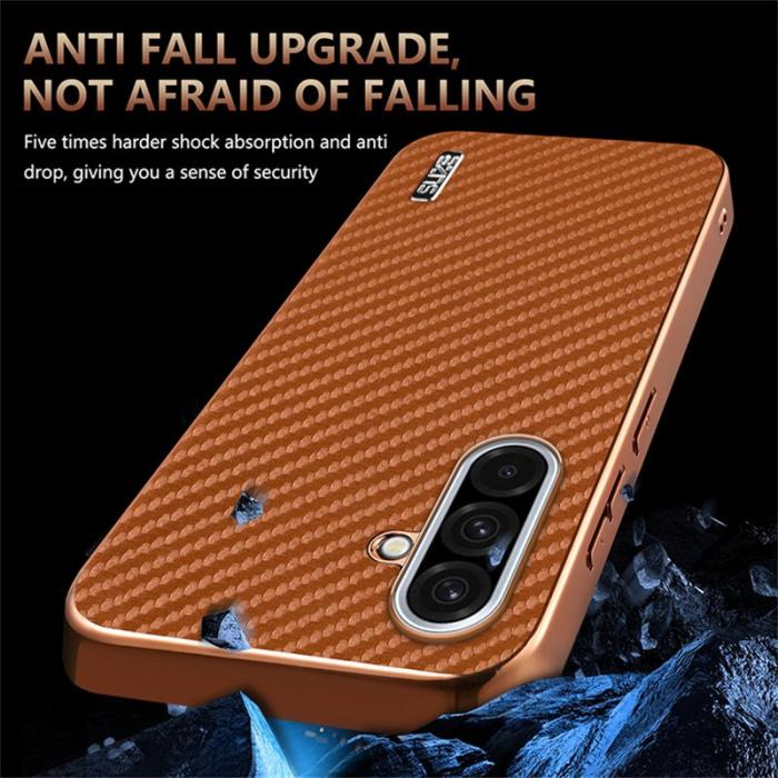 AZNS - AZNS Samsung Galaxy A36 5G Fodral - PU+TPU - Svart