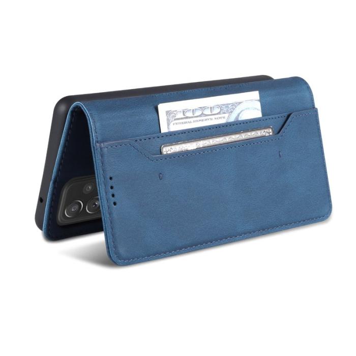 AZNS - AZNS Samsung Galaxy A52 5G Skal - Äkta läder - Blå