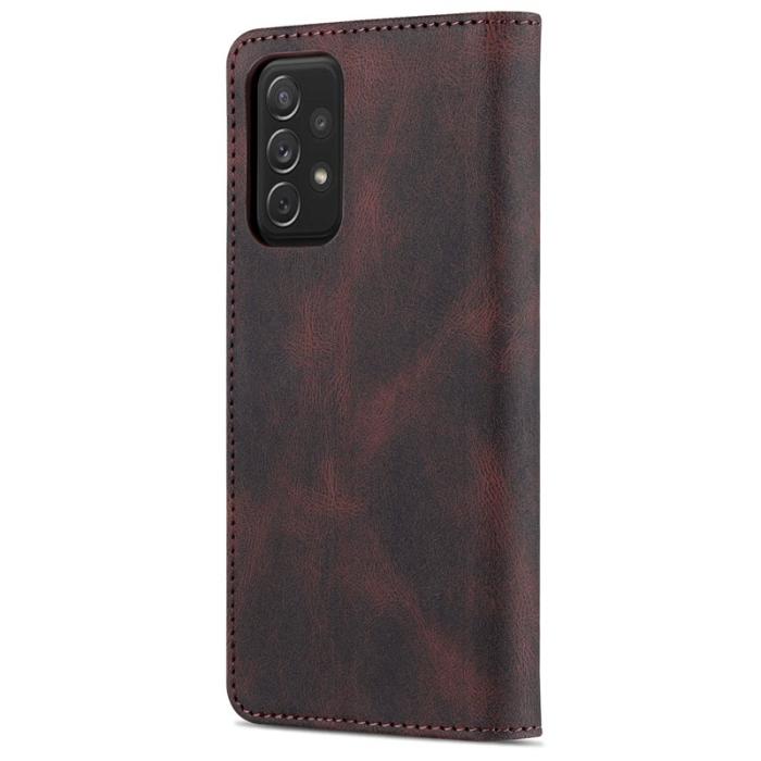 AZNS - AZNS Samsung Galaxy A52 5G Skal Äkta läder - Brun