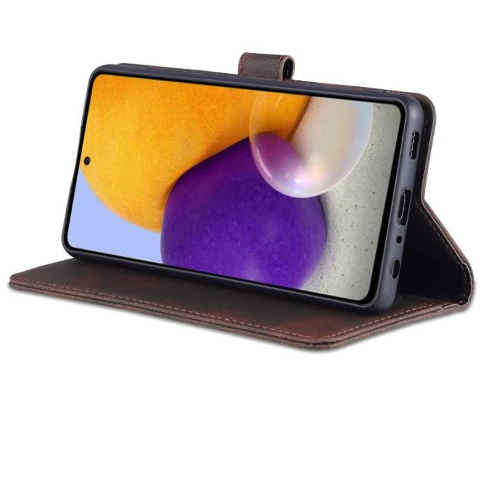 AZNS - AZNS Samsung Galaxy A52 5G Skal Äkta läder - Brun