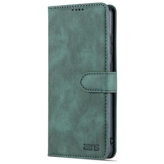 AZNS - AZNS Samsung Galaxy A52 5G Skal Äkta läder - Grön