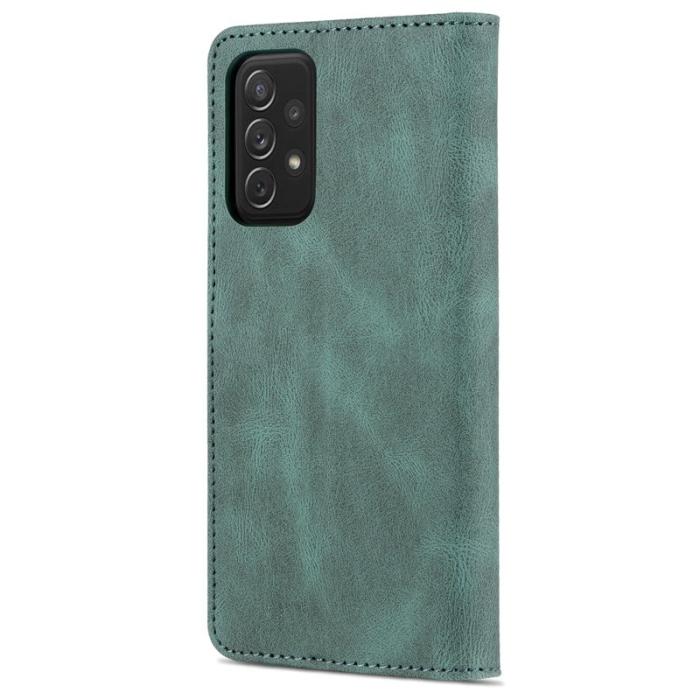 AZNS - AZNS Samsung Galaxy A52 5G Skal Äkta läder - Grön