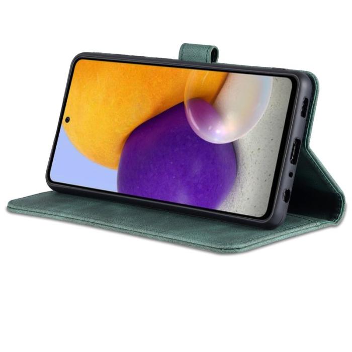 AZNS - AZNS Samsung Galaxy A52 5G Skal Äkta läder - Grön