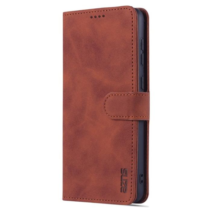 AZNS - AZNS Samsung Galaxy A53 5G Fodral Äkta läder - Brun
