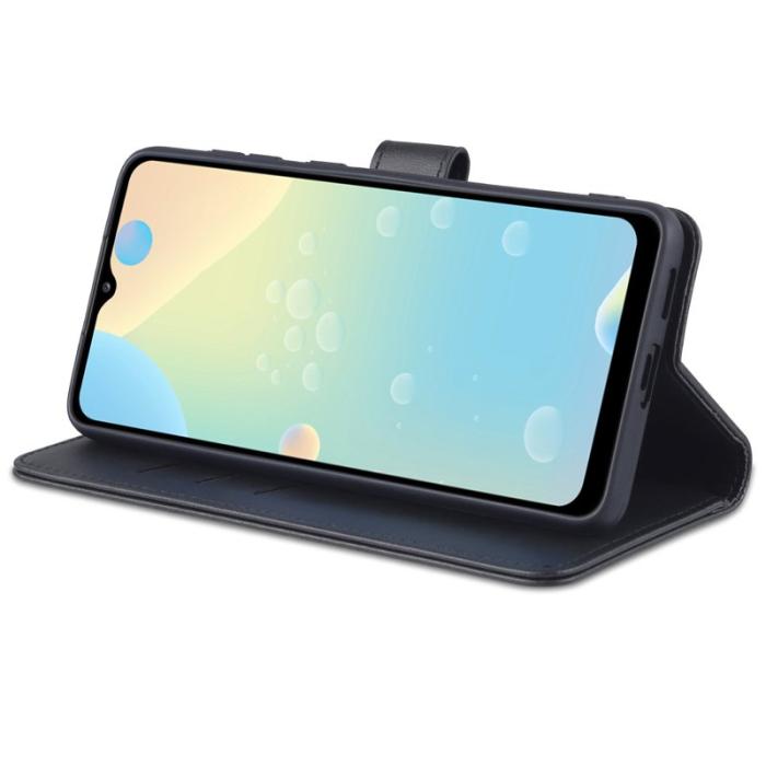 AZNS - AZNS Samsung Galaxy A53 5G Fodral Äkta läder - Svart