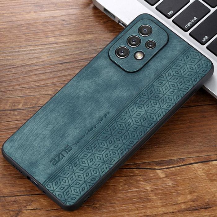 AZNS - AZNS Samsung Galaxy A53 5G Fodral - PU Läder - Grön