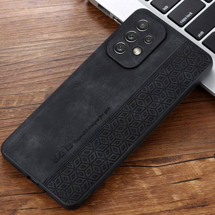 AZNS - AZNS Samsung Galaxy A53 5G Fodral - PU Läder - Svart