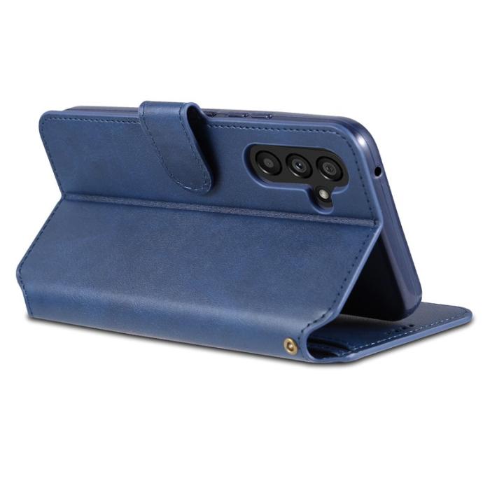 AZNS - AZNS Samsung Galaxy A54 5G Fodral - Äkta läder - Blå