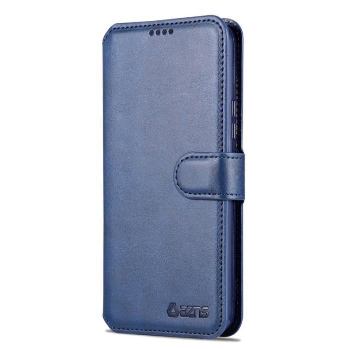 AZNS - AZNS Samsung Galaxy A54 5G Fodral - Äkta läder - Blå