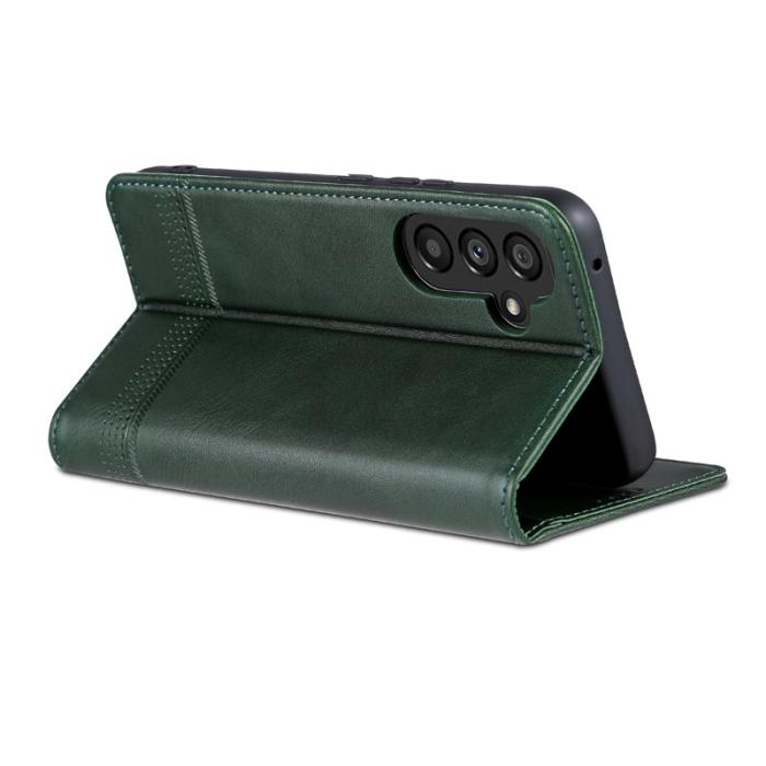AZNS - AZNS Samsung Galaxy A54 5G Fodral - Äkta läder - Grön