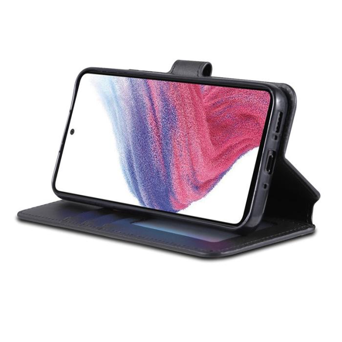 AZNS - AZNS Samsung Galaxy A54 5G Fodral - Äkta läder - Svart
