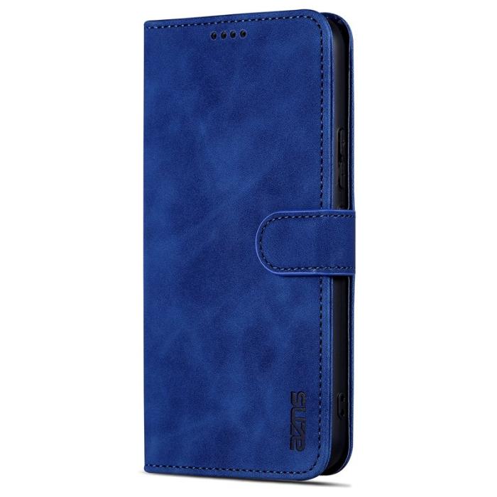 AZNS - AZNS Samsung Galaxy A55 5G Fodral i Äkta läder - Blå