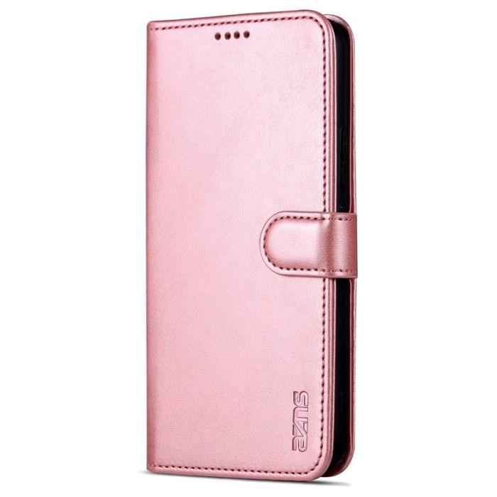 AZNS - AZNS Samsung Galaxy A55 5G Fodral i Äkta Läder - Roséguld