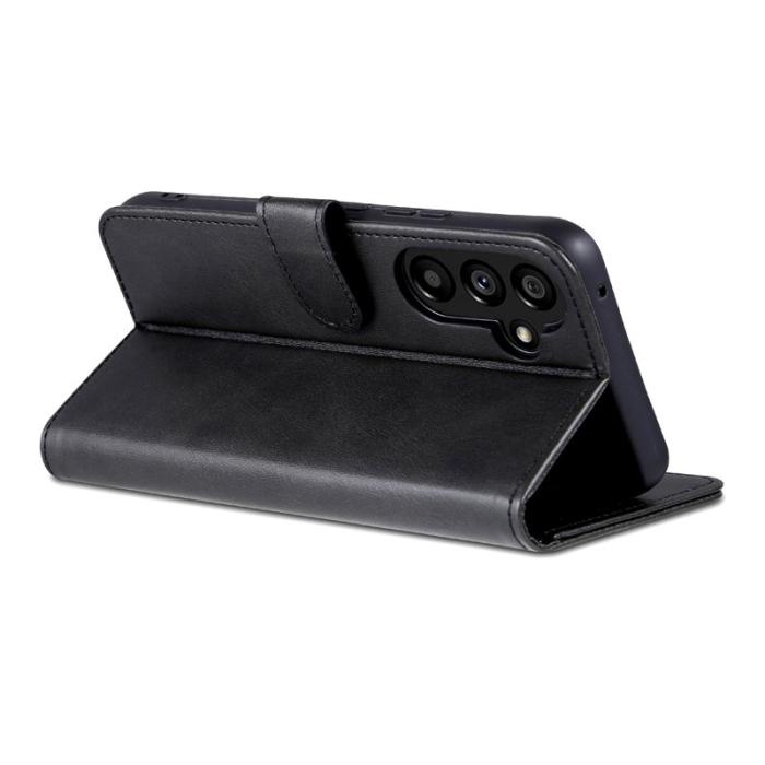 AZNS - AZNS Samsung Galaxy A55 5G Fodral i Äkta läder - Svart