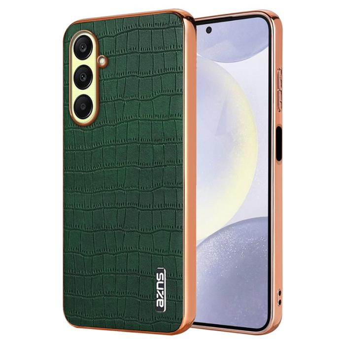 AZNS - AZNS Samsung Galaxy A56 5G Fodral - Elektroplätering PU + TPU - Grön