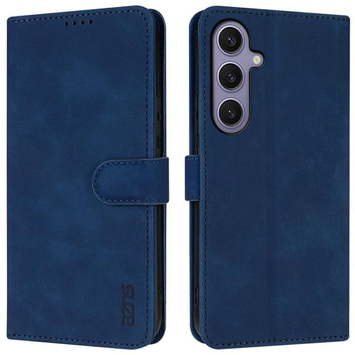AZNS - AZNS Samsung Galaxy A56 5G Fodral PU Läder - Blå