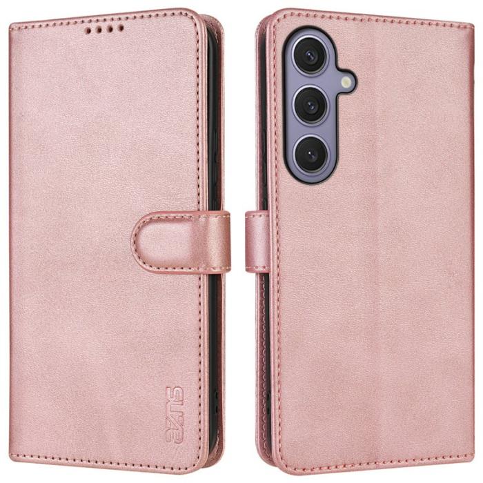 AZNS - AZNS Samsung Galaxy A56 5G Fodral PU Läder - Rose Gold
