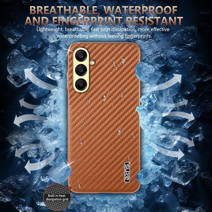 AZNS - AZNS Samsung Galaxy A56 5G Fodral - PU + TPU - Blå