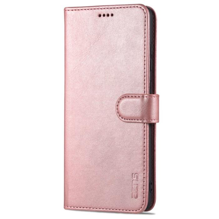AZNS - AZNS Samsung Galaxy A72 Fodral i PU-läder - Roséguld