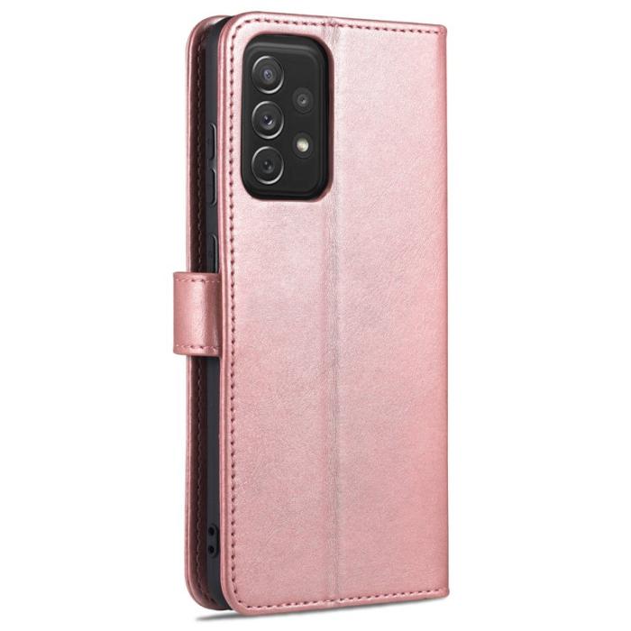 AZNS - AZNS Samsung Galaxy A72 Fodral i PU-läder - Roséguld