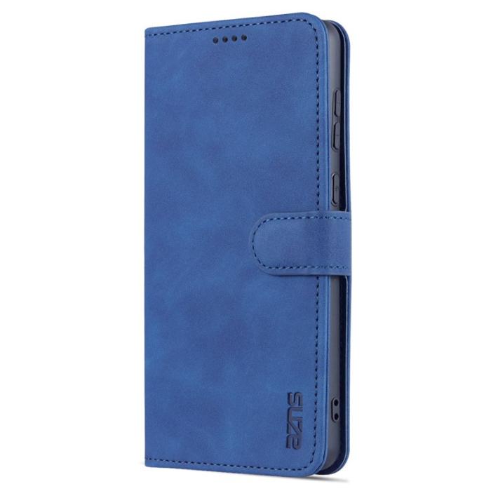 AZNS - AZNS Samsung Galaxy A73 5G Fodral PU-läder - Blå