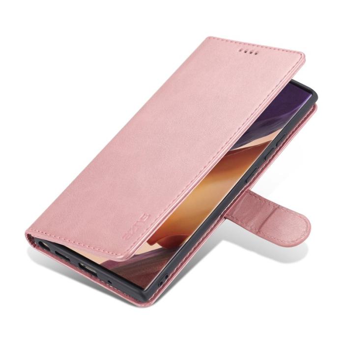 AZNS - AZNS Samsung Galaxy Note20 Ultra Skal Äkta läder - Roséguld